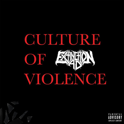 Extinction A.D. - Culture Of Violence (Colored Vinyl, Red, Black, 10-Inch Vinyl, Gatefold LP Jacket) (2 Lp's) [Vinyl]