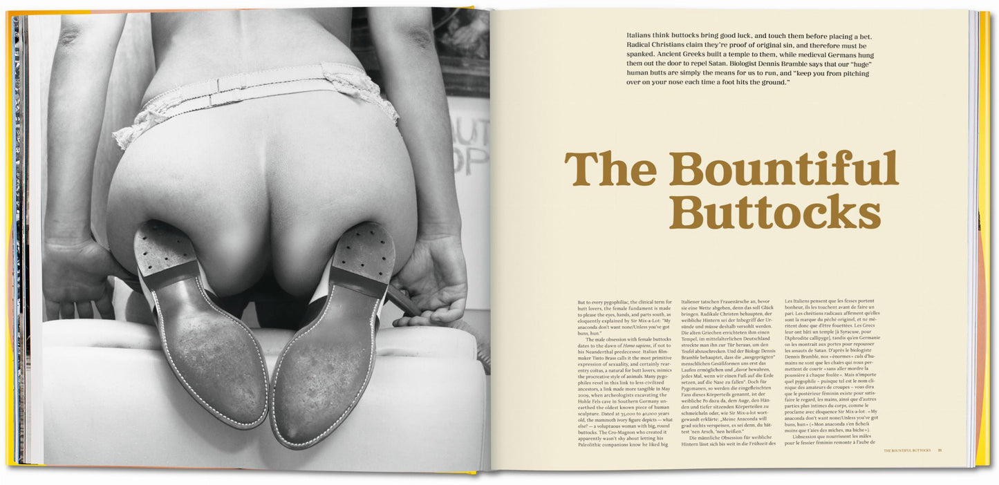 The Big Butt Book (German, French, English) Book