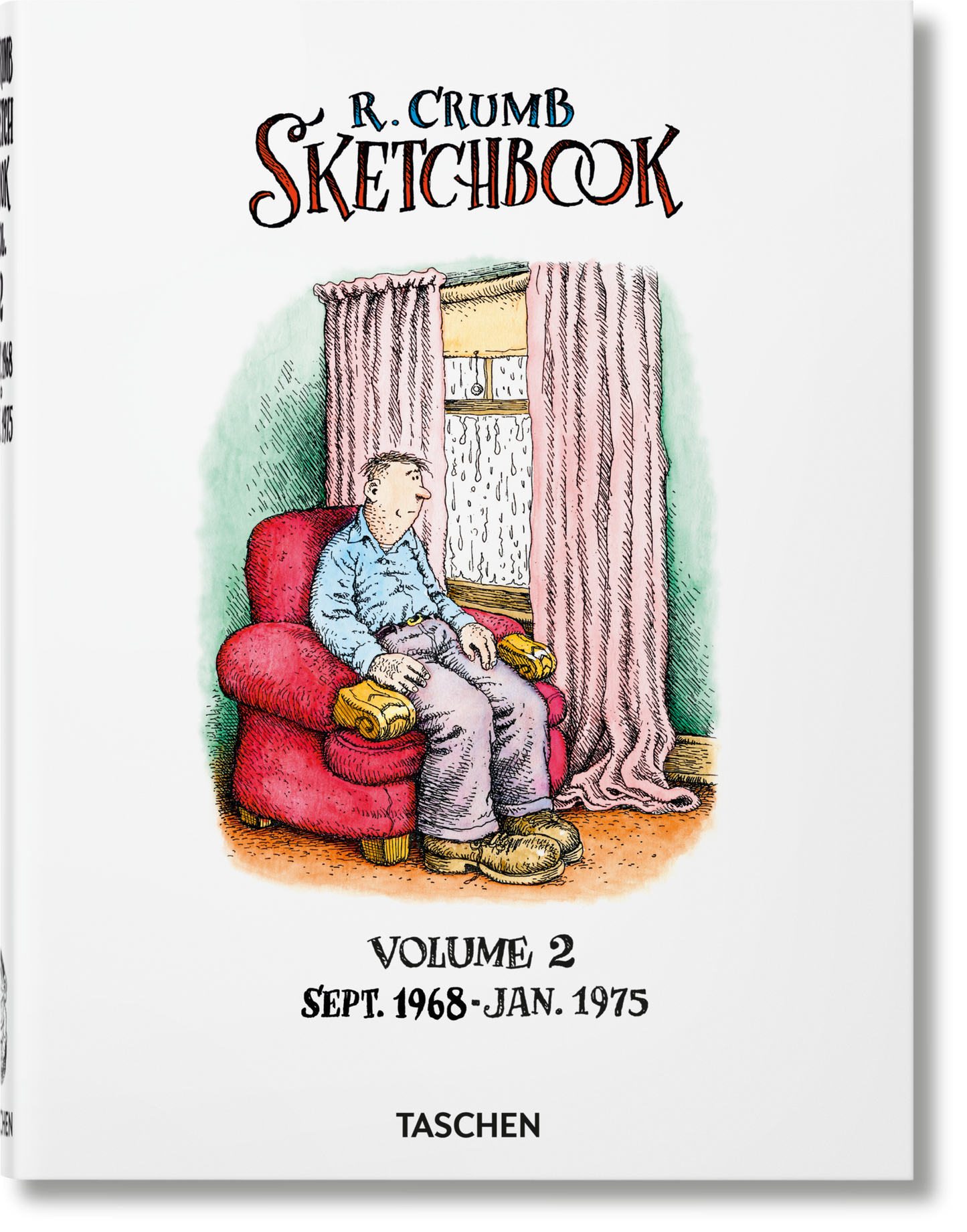 Robert Crumb. Sketchbook Vol. 2. 1968–1975 (English) Book