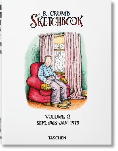 Robert Crumb. Sketchbook Vol. 2. 1968–1975 (English) Book