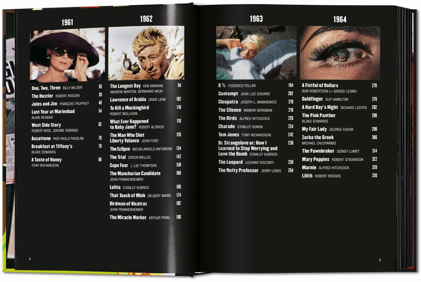 100 Movies of the 1960s (English) Book