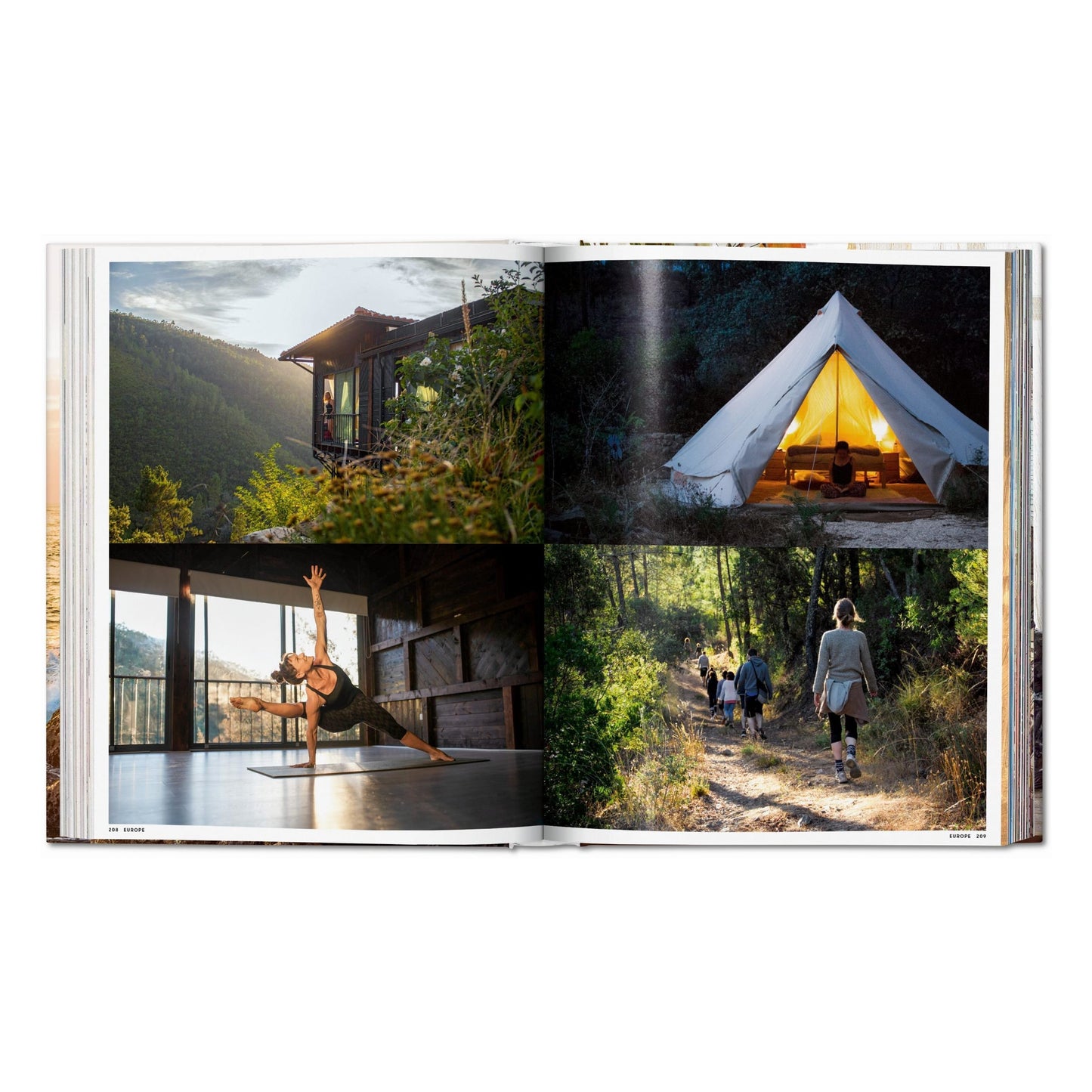 Great Escapes Yoga. The Retreat Book (German, French, English) Book