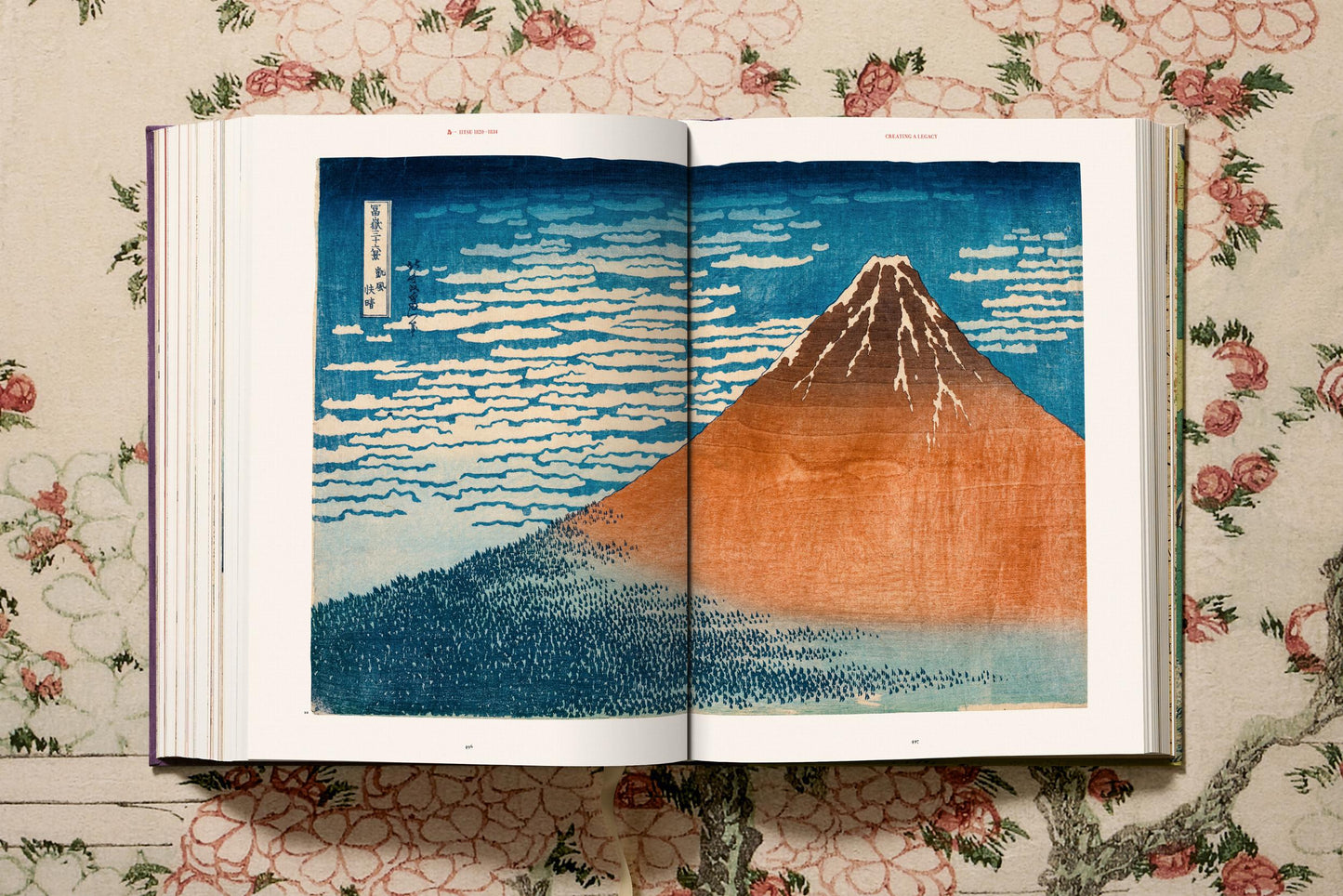 Hokusai (German, French, English) Book