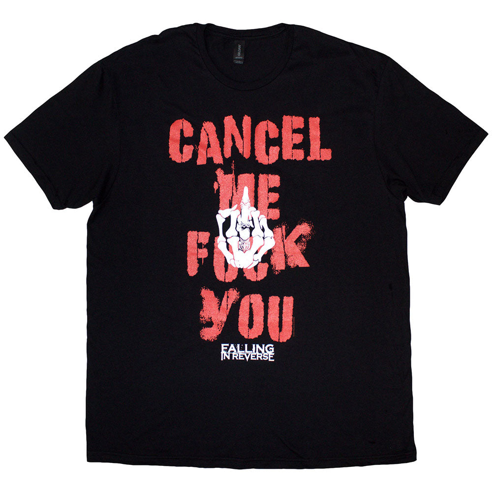 Falling In Reverse Cancel Me Mens T Shirt Black