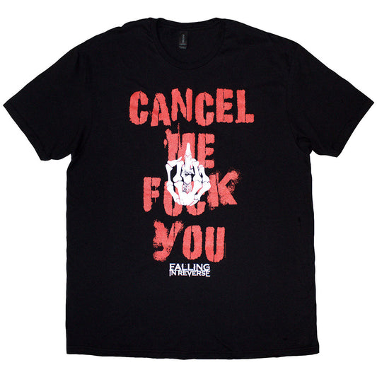 Falling In Reverse Cancel Me Mens T Shirt Black