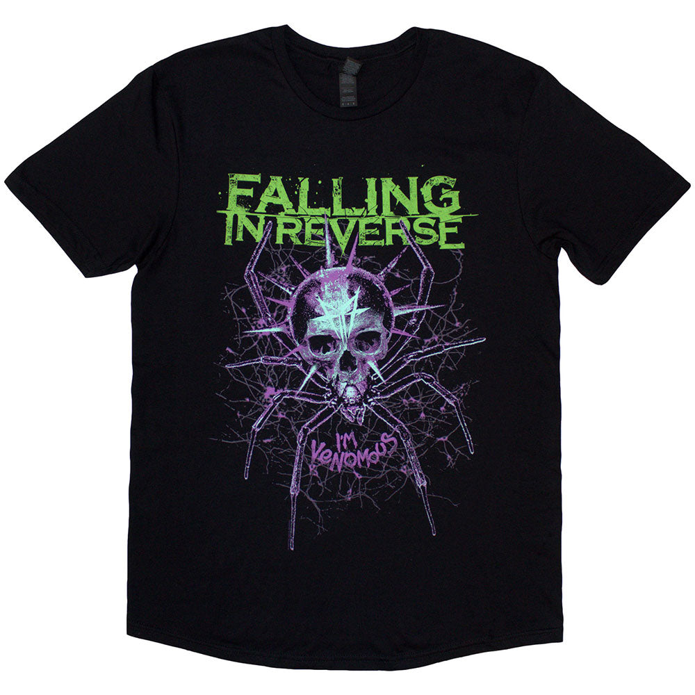 Falling In Reverse Spider Mens T Shirt Black