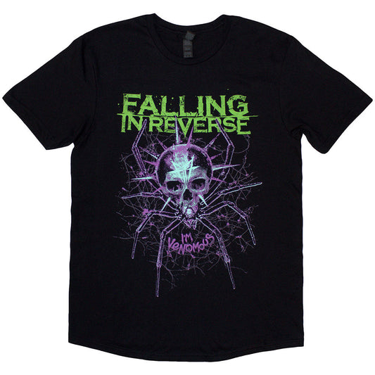 Falling In Reverse Spider Mens T Shirt Black
