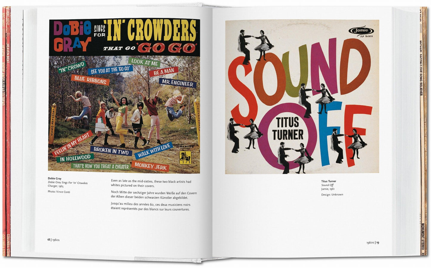 1000 Record Covers (German, French, English) Book