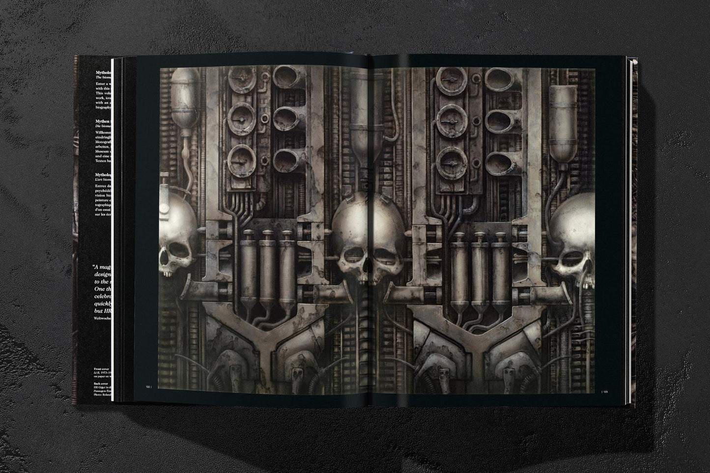 HR Giger (German, French, English) Book
