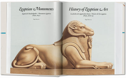 Prisse d'Avennes. Egyptian Art (German, French, English) Book