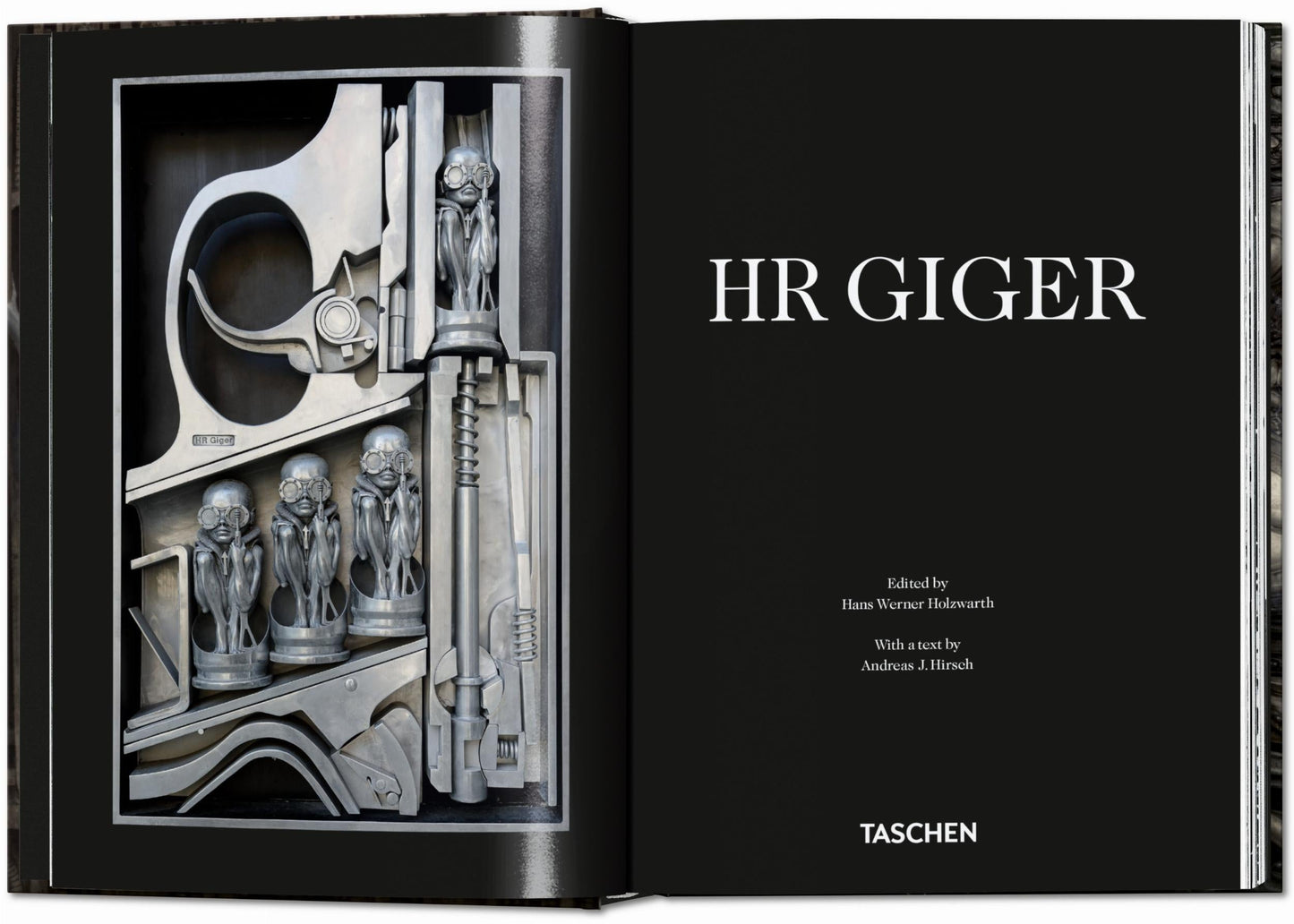 HR Giger. 45th Ed. (German, French, English) Book