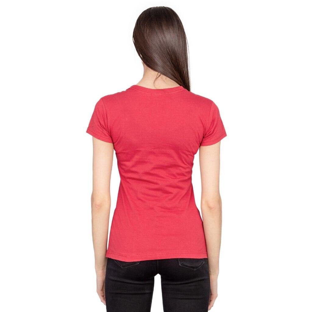 Felix the Cat Face Juniors Red T-shirt