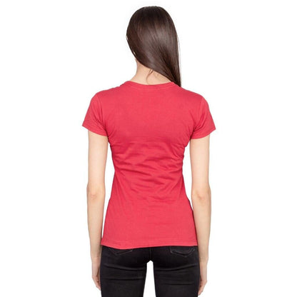 Felix the Cat Face Juniors Red T-shirt