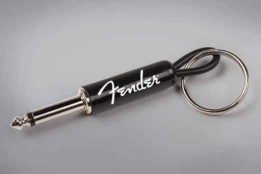 Fender Guitar Plug Keychain Pluginz Keychains