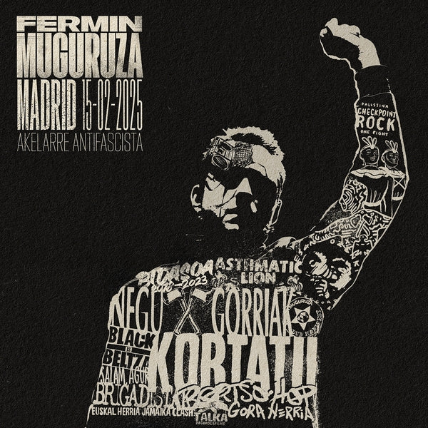 FERMIN MUGURUZA - Madrid 15-02-2025: Akelarre Antifacista [3LP] [Vinyl] Vinyl Record
