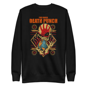 Five Finger Death Punch - Hand Skull Logo Sweatshirt