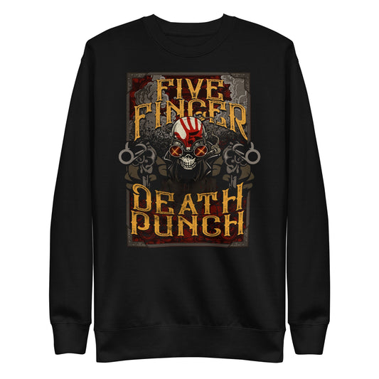 Five Finger Death Punch Barrels Mens Sweatshirt Black