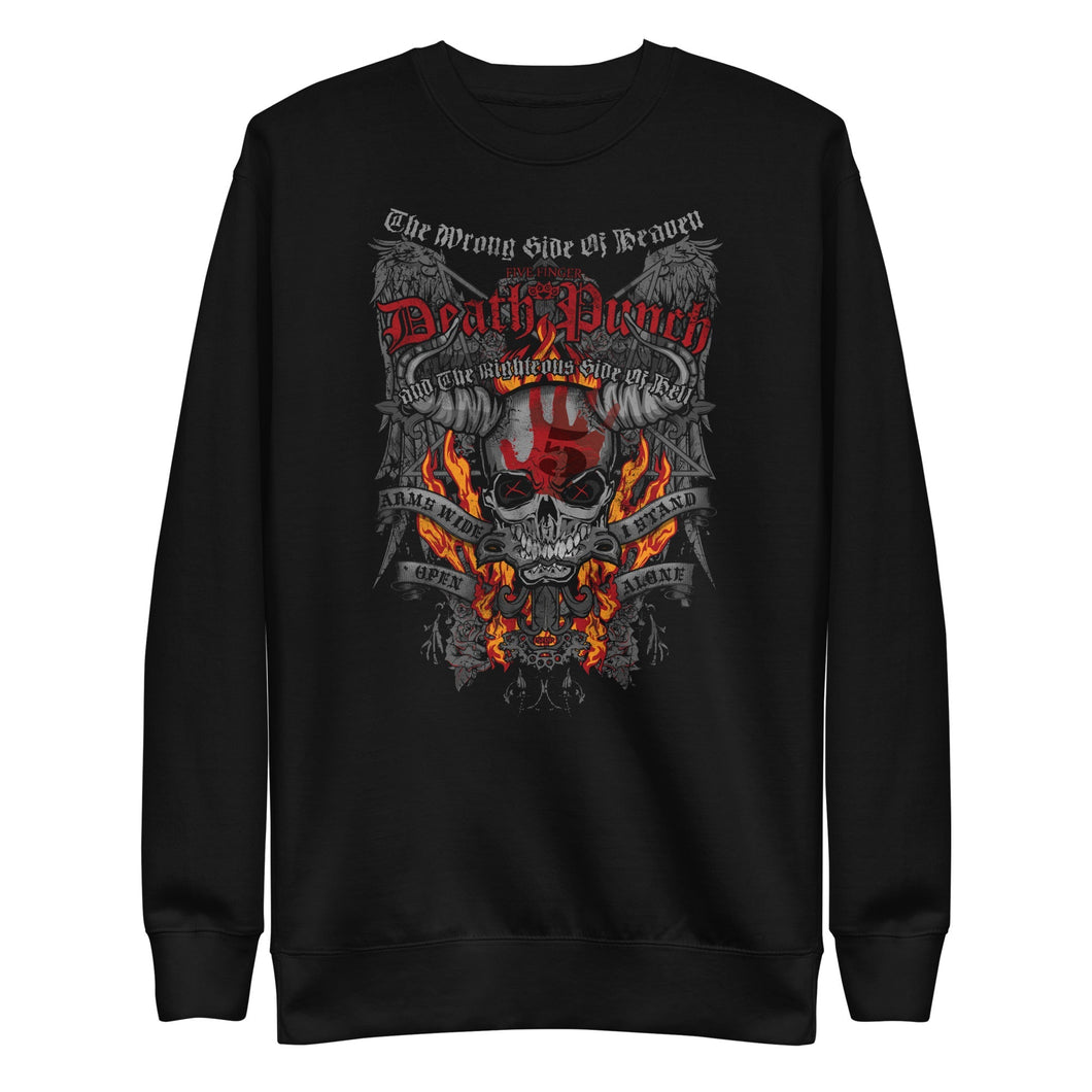 Five Finger Death Punch - Wrong or Righteous Sweatshirt