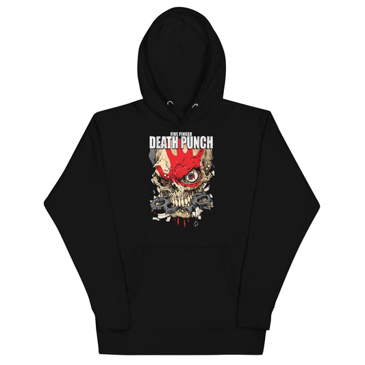 Five Finger Death Punch Knuckle Sandwich Mens Hoodie Black