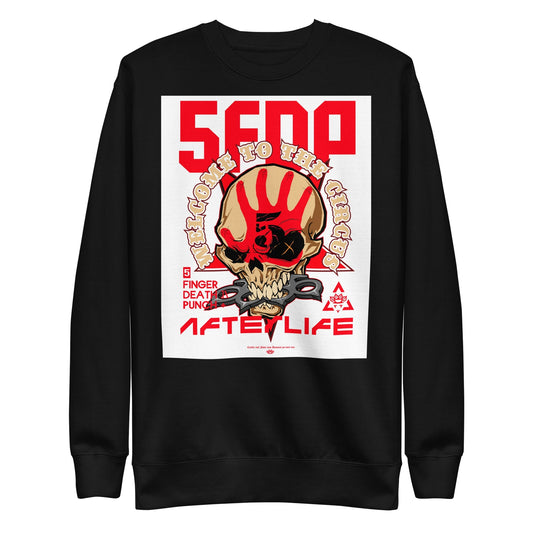 Five Finger Death Punch Welcome to the Circus Mens Sweatshirt Black