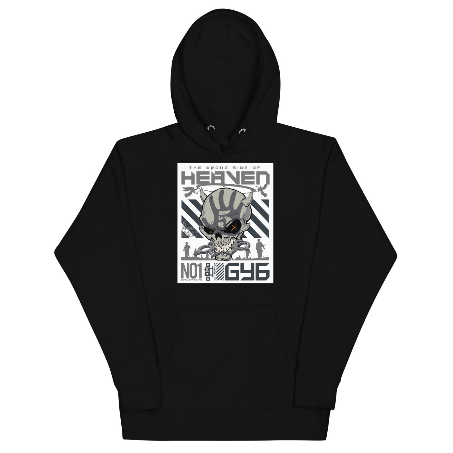 Five Finger Death Punch GY6 Mens Hoodie Black