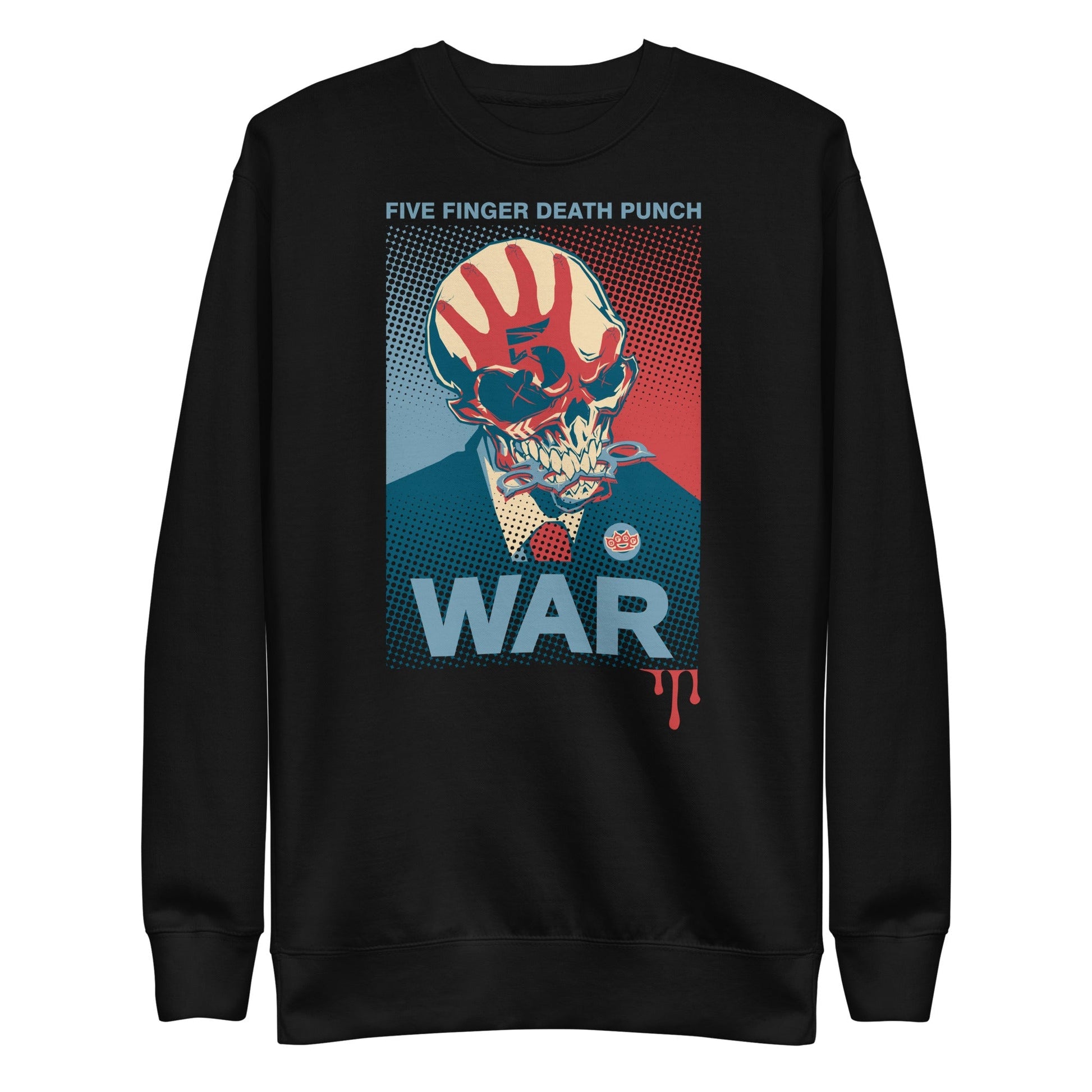 Five Finger Death Punch War Mens Sweatshirt Black