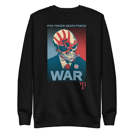 Five Finger Death Punch War Mens Sweatshirt Black