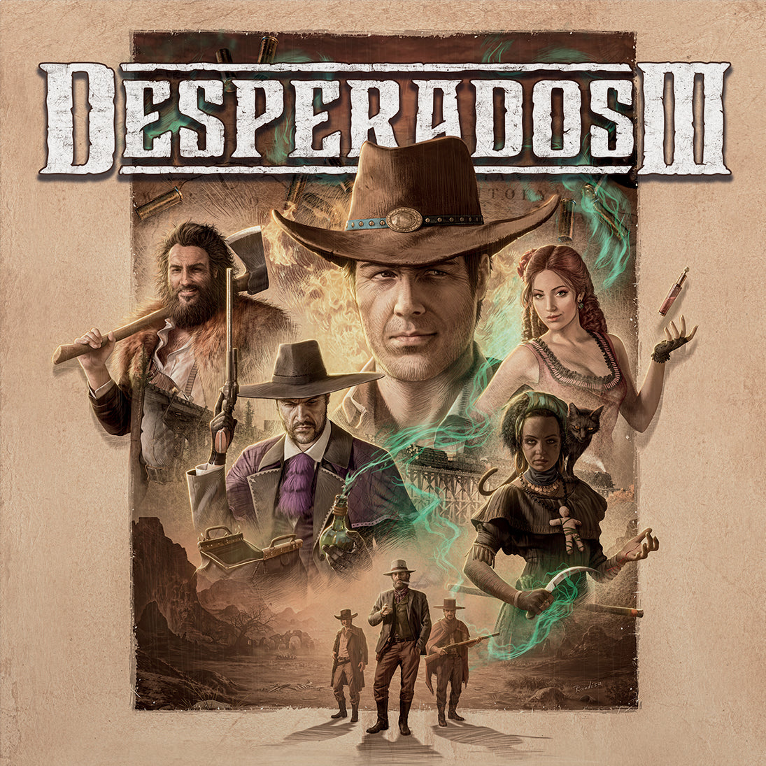 Desperados Iii (Original Game Soundtrack) [Vinyl] Vinyl Record