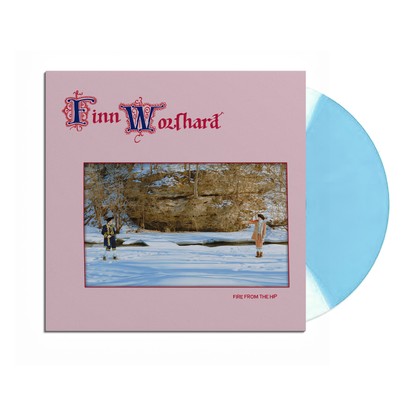 Finn Wolfhard - Fire From The Hip (Indie Exclusive) [Half Moon Baby Blue + White] [Vinyl] Vinyl Record