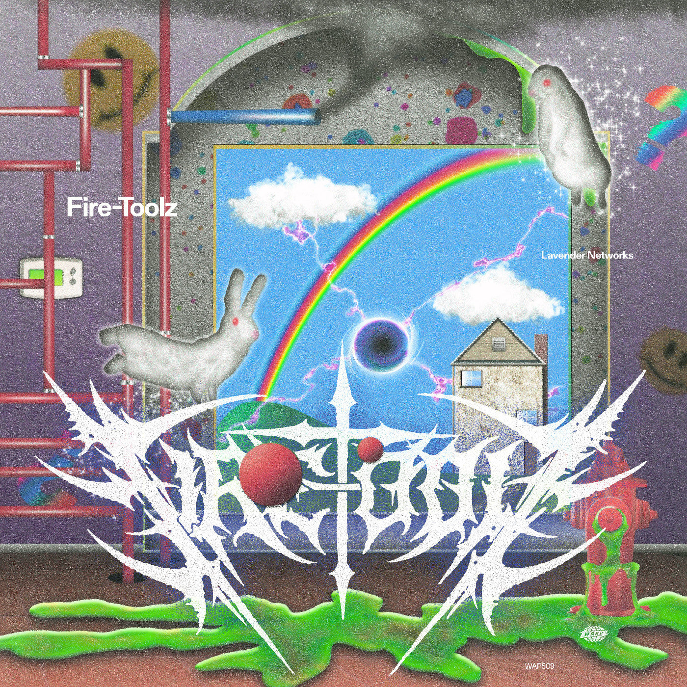 Fire-Toolz - Lavender Networks (Lavender Marble Vinyl) [Vinyl] Vinyl Record