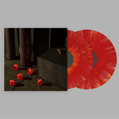 Bright Eyes - FIVE DICE, ALL THREES (2LP, Red & Orange Splatter) Vinyl Record