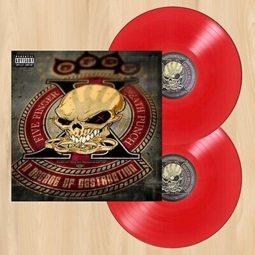 Five Finger Death Punch - A Decade Of Destruction [Explicit Content] (Crimson Red, Limited Edition, Gatefold LP Jacket) (2 Lp's) Vinyl Record