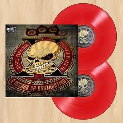 Five Finger Death Punch - A Decade Of Destruction [Explicit Content] (Crimson Red, Limited Edition, Gatefold LP Jacket) (2 Lp's) Vinyl Record