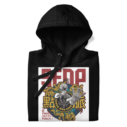 Five Finger Death Punch Mens Afterlife Mens Officially Licensed Hoodie Black