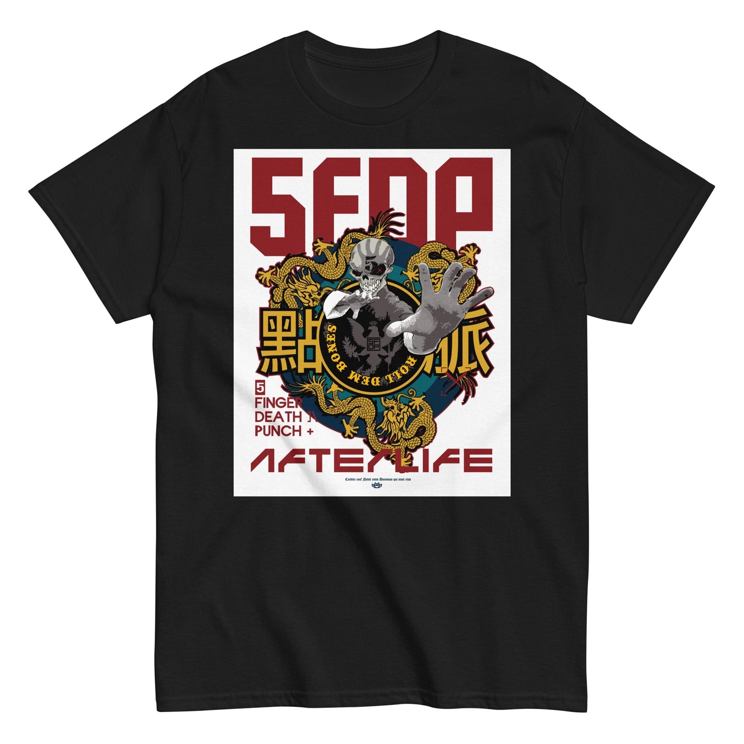 Five Finger Death Punch Afterlife Officially Licensed Mens T Shirt Black
