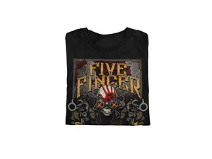 Five Finger Death Punch Barrels Jumbo Print T-shirt