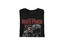 Load image into Gallery viewer, Five Finger Death Punch - Both Barrels Jumbo Print T-Shirt