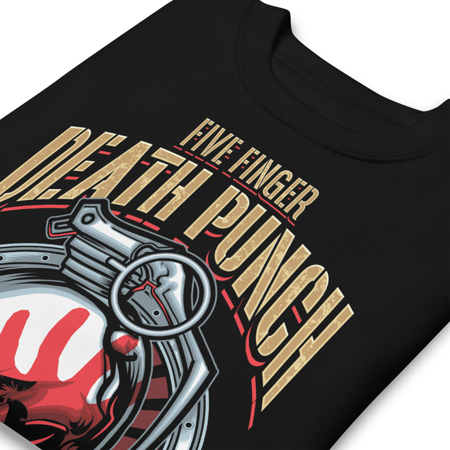 Five Finger Death Punch Brass Knuckle Mens Sweatshirt Black