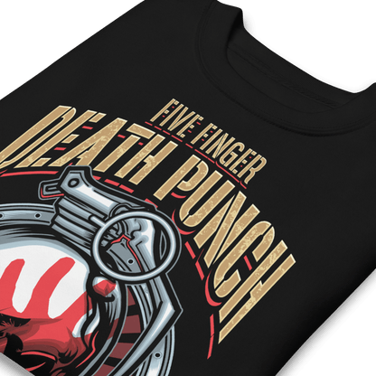 Five Finger Death Punch Brass Knuckle Mens Sweatshirt Black