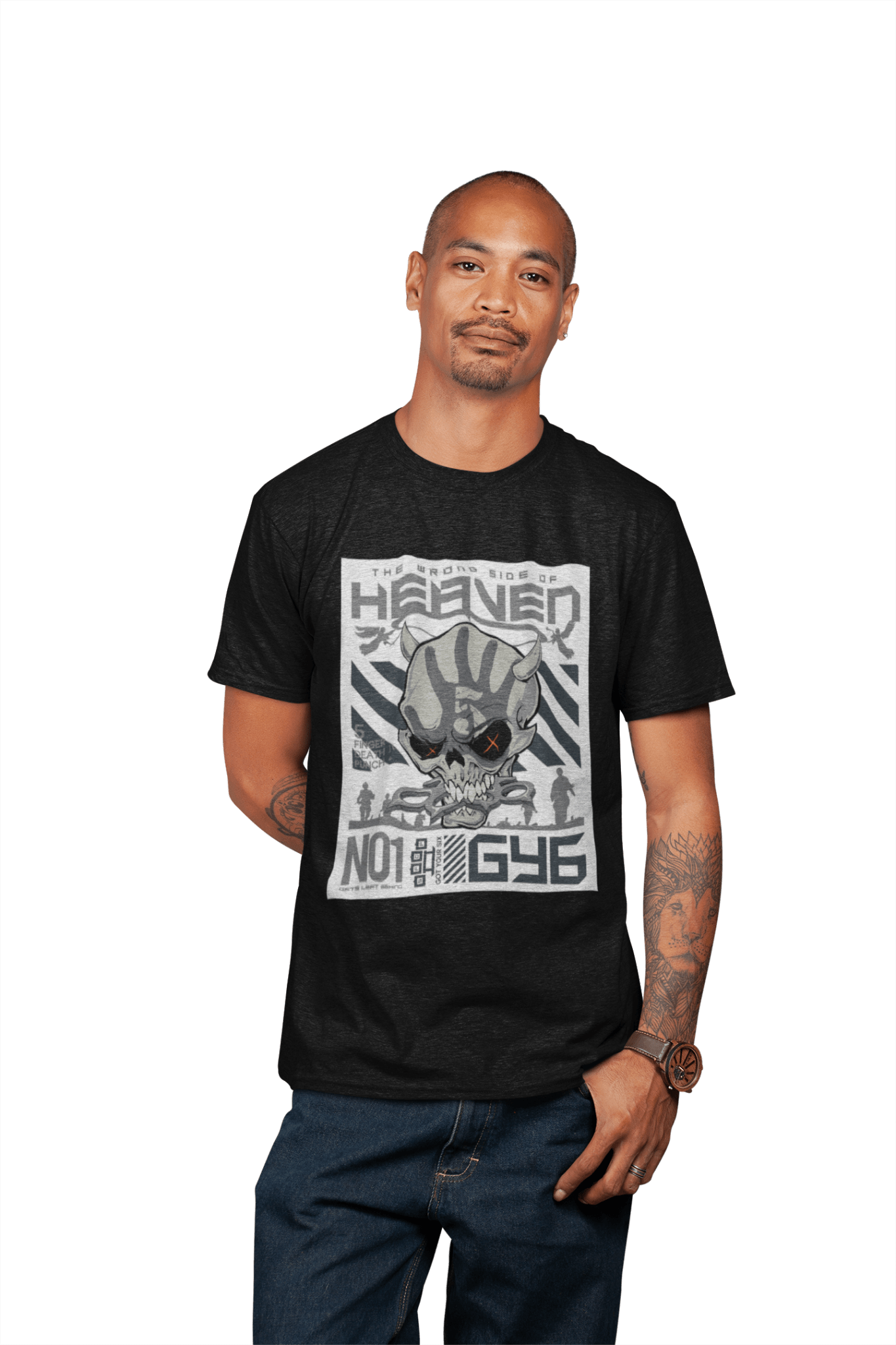 Five Finger Death Punch GY6 T Shirt Black