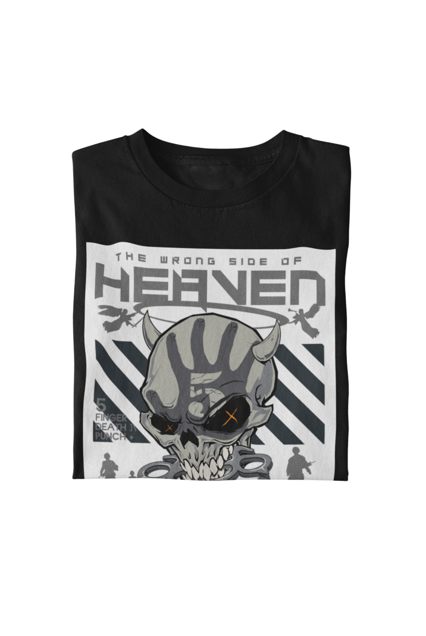 Five Finger Death Punch GY6 T Shirt Black
