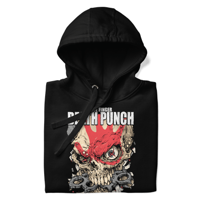 Five Finger Death Punch Knuckle Sandwich Mens Officially Licensed Hoodie Black