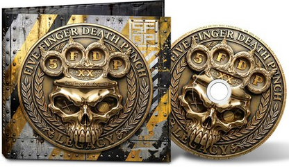 PRE-ORDER Five Finger Death Punch - Legacy [Explicit Content] (Indie Exclusive, Gold Disc, Special Edition, Digipack Packaging) Music CD
