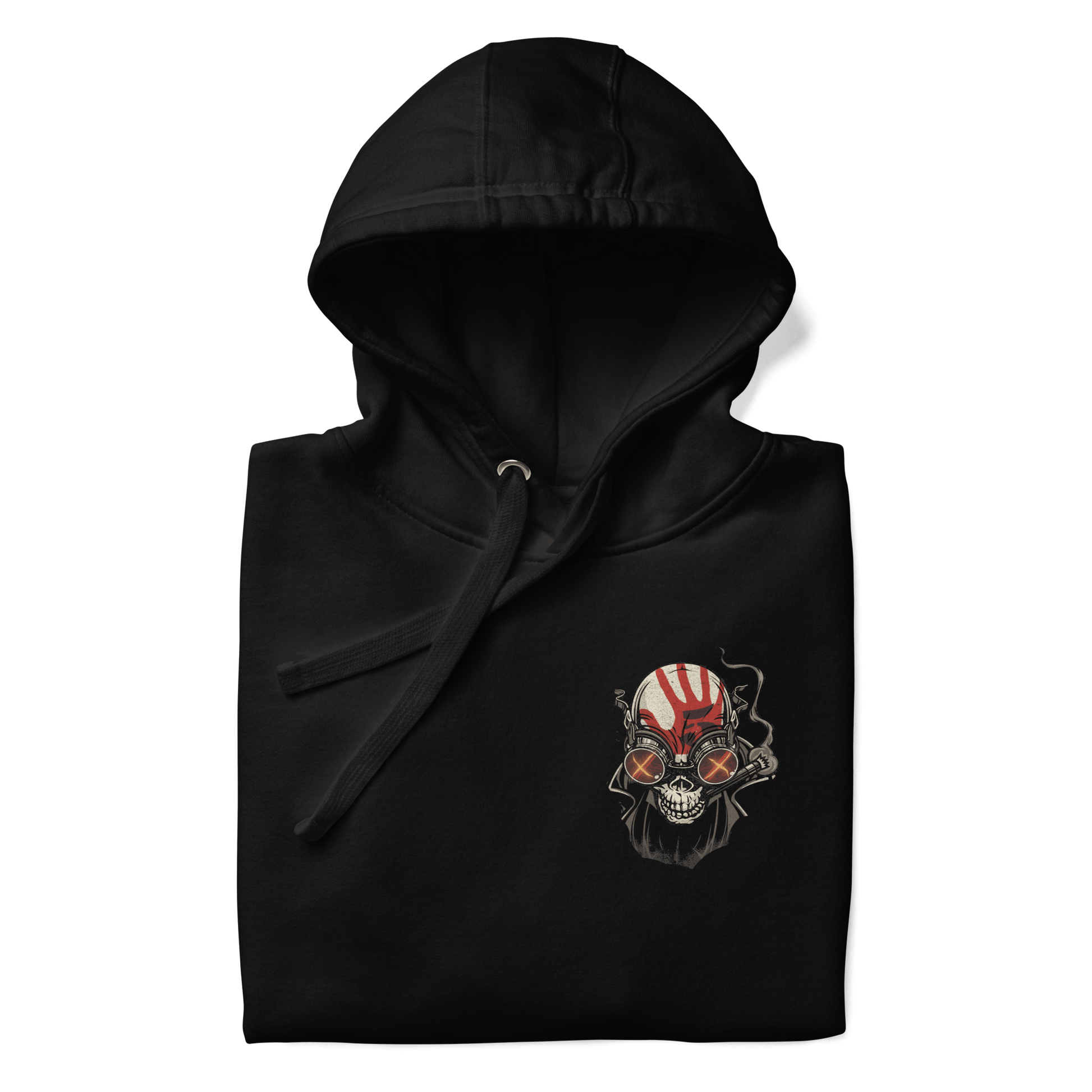 Five Finger Death Punch Small Skull Mens Officially Licensed Hoodie Black