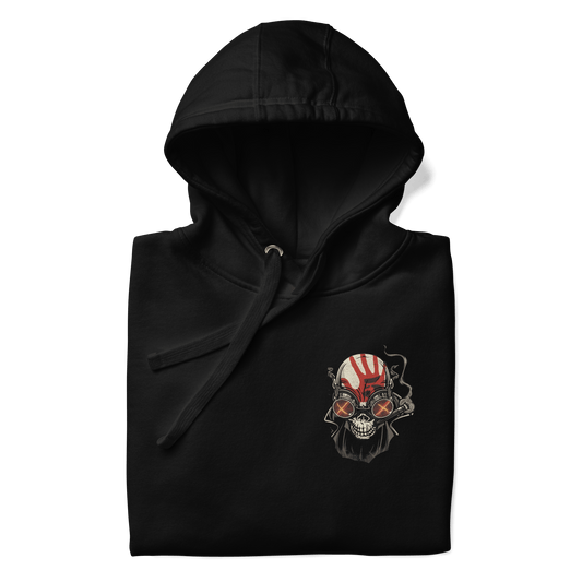 Five Finger Death Punch Small Skull Mens Officially Licensed Hoodie Black