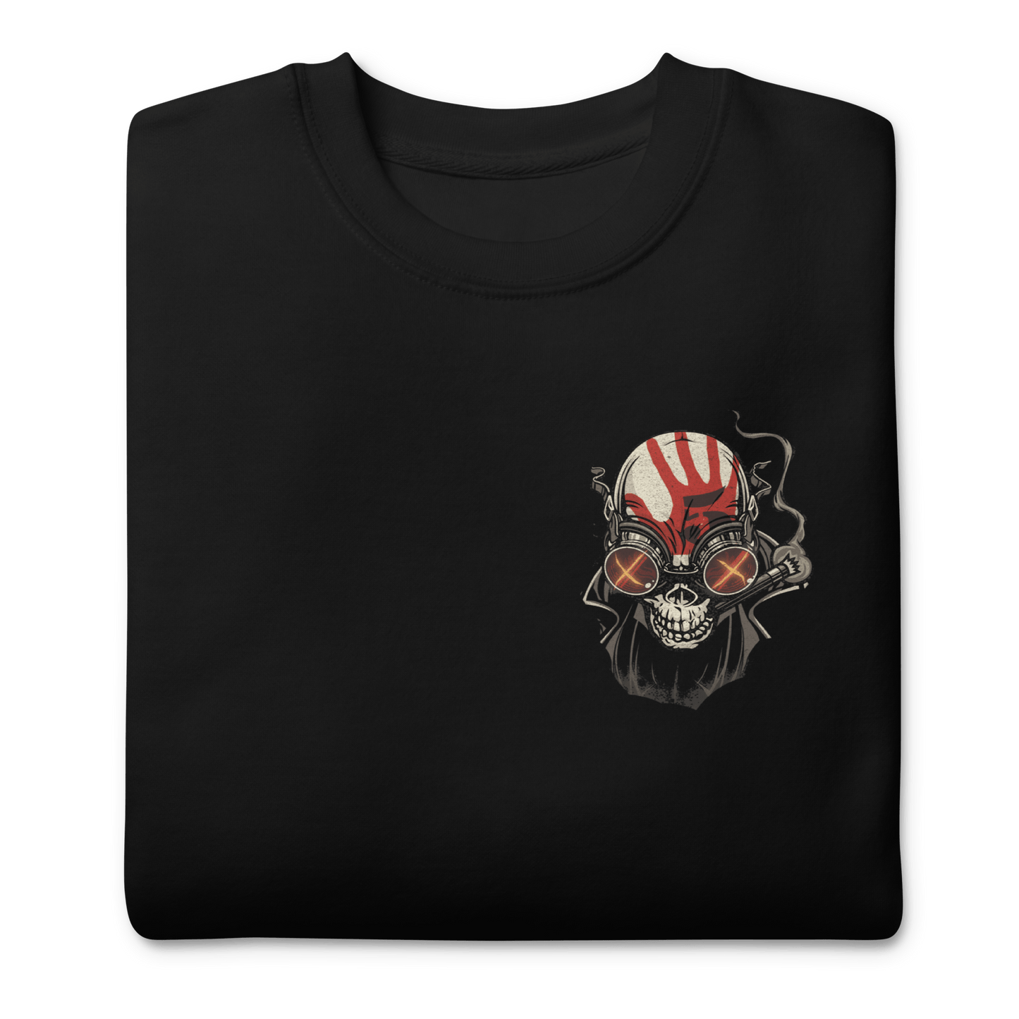Five Finger Death Punch Small Skull Mens Sweatshirt Black