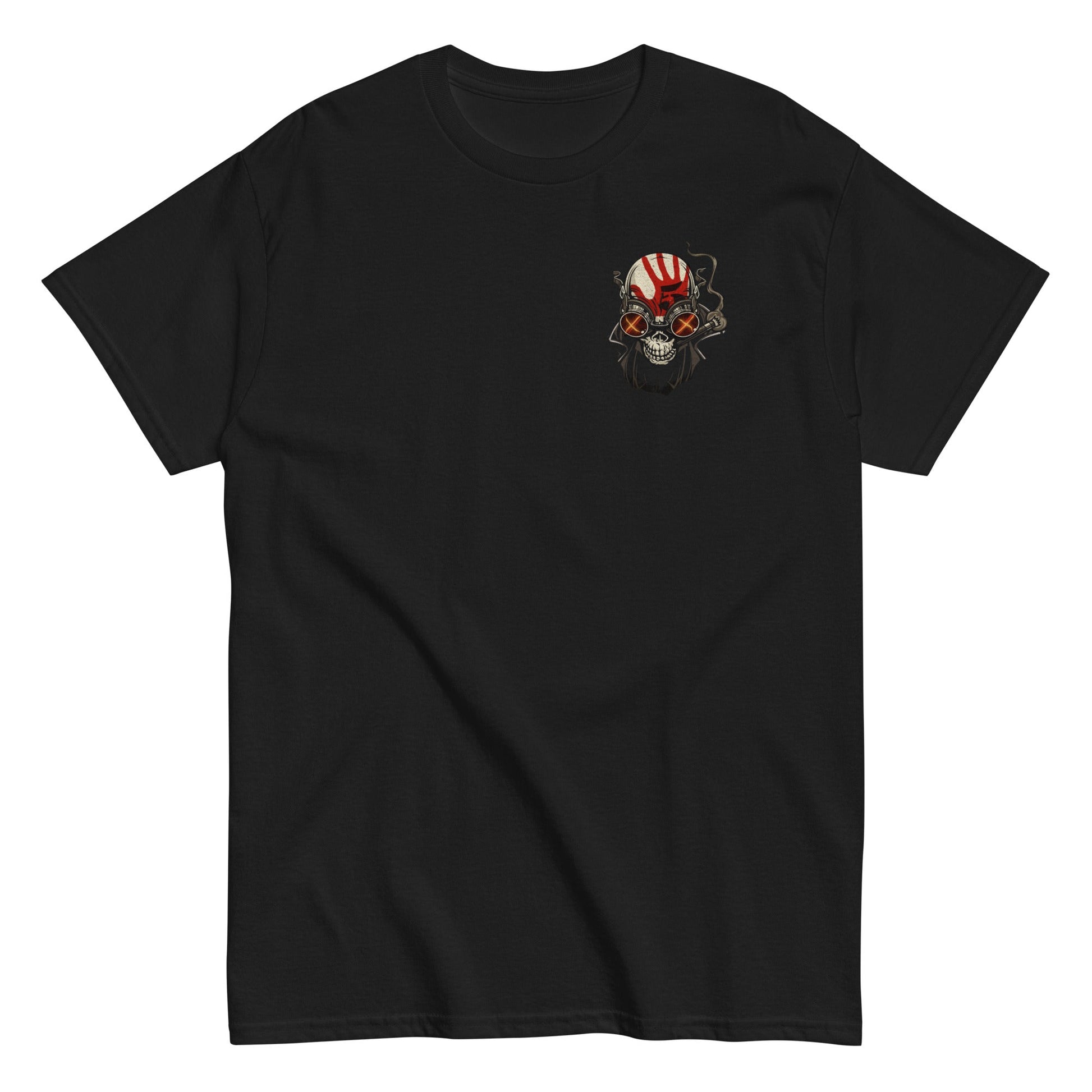 Five Finger Death Punch Small Skull Officially Licensed Mens T Shirt Black