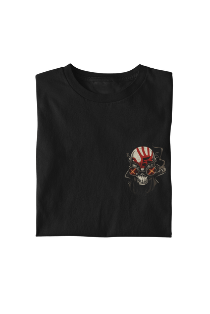 Five Finger Death Punch Small Skull Officially Licensed Mens T Shirt Black