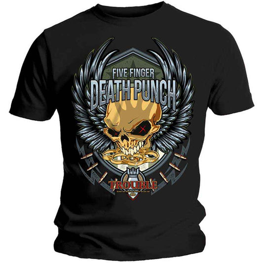 Five Finger Death Punch Trouble [T-Shirt] Officially Licensed