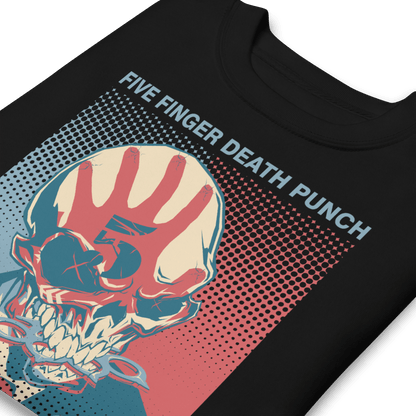 Five Finger Death Punch War Mens Sweatshirt Black